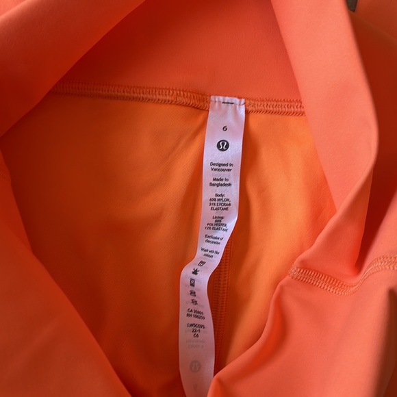 Lululemon Wunder Under High Rise Tight 25” ORSO - Picture 5 of 13